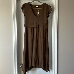 New with tags, brown, gentle fawn dress size 4